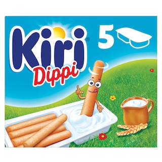 Kiri | Snacking Kaas | Dippi Natuur | 5 porties 175 gr