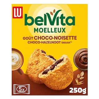 LU | Belvita | Ontbijtkoeken | Chocolade | Hazelnoot 