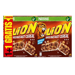 Nestlé | Lion | Graanrepen | Chocolade-Caramel | 1+1 Gratis 