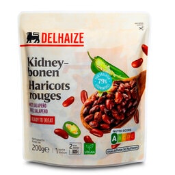Delhaize | Rode Bonen Jalapeno | Limoen| Ready to Heat 