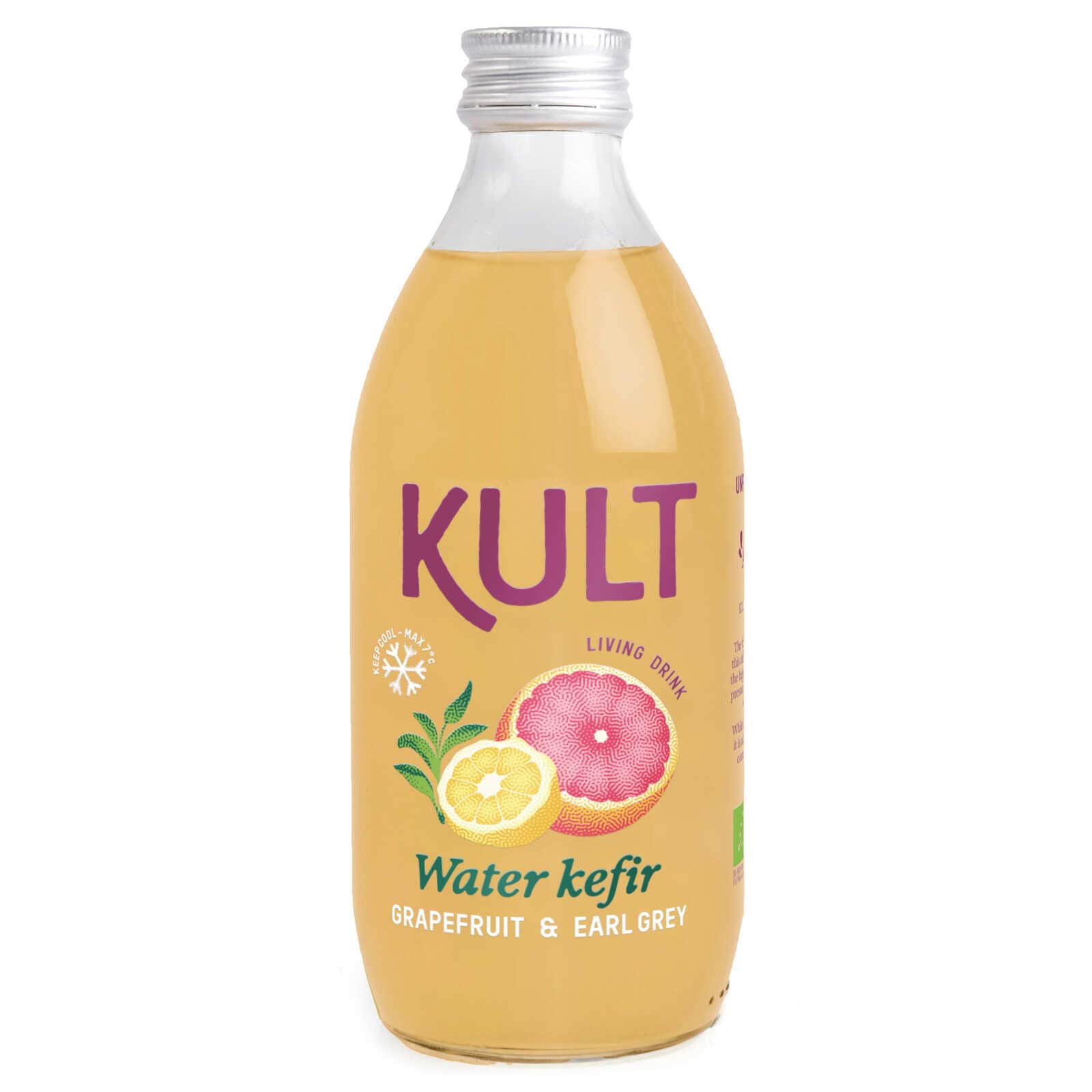 Kult Kefir Water| Grapefruit | Earl grey | Bio