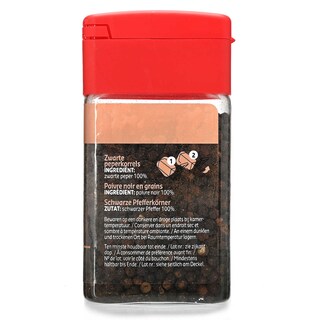 Delhaize | Kruiden | Peper | Zwart | Korrels 130 gr