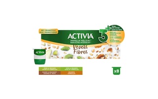 Activia | Yoghurt | Vezels | Mix | Probiotica 8 x 125 gr
