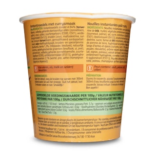 Delhaize | Cup | Noodle | Curry 70 gr