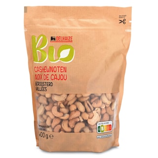 Delhaize | Delhaize | Cashewnoten | Geroosterd | Gezouten | Bio 