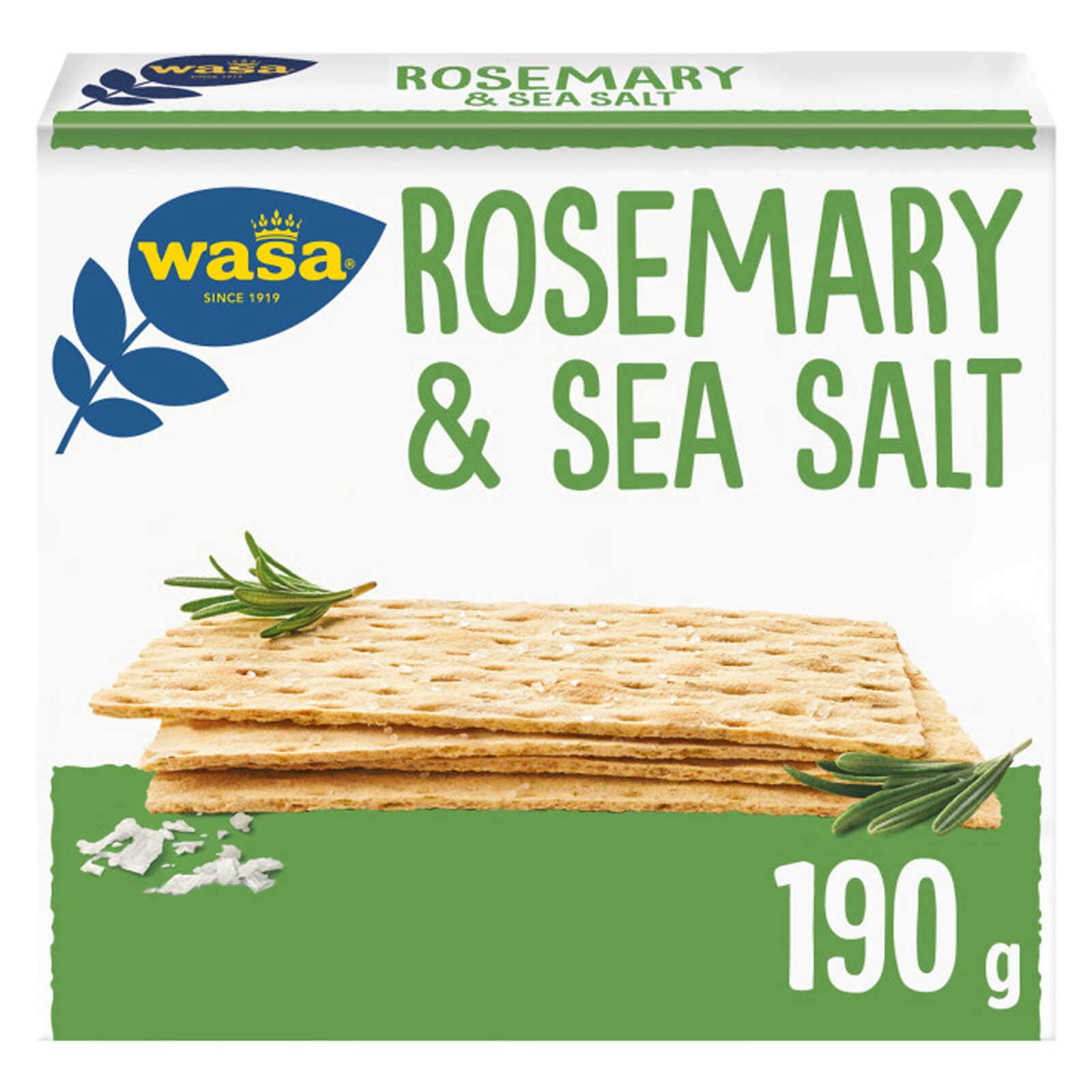 Wasa Knäckebröd | Dun | Rosemary & Sea Salt