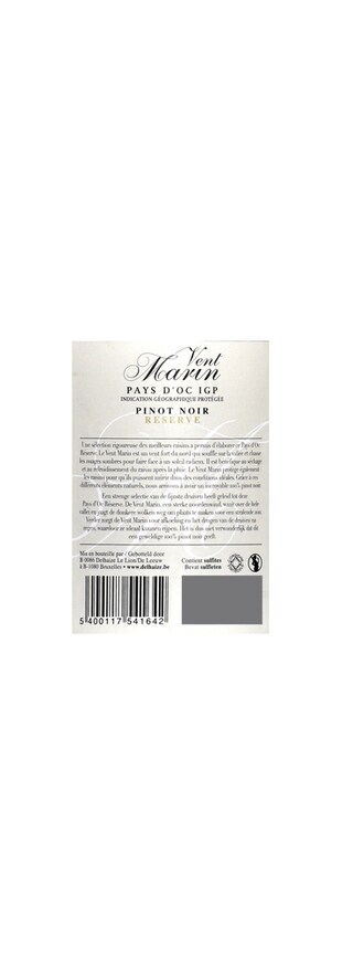 Vent Marin | Pays d'Oc | Pinot Noir 75 cl