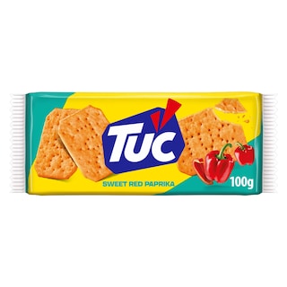 LU | Tuc | Crackers | Toastjes | Sweet Red Paprika 100 gr