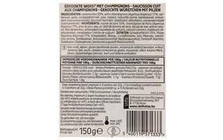 Delhaize | Champignonworst 