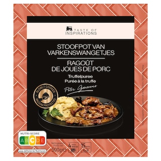 Taste of Inspirations | Peter Goossens  | Carbonnades joues de porc 