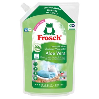 Frosch | Lessive | Aloë Vera | 1,6L | 32DS | Eco 32 pc