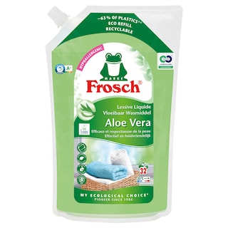 Frosch | Lessive | Aloë Vera | 1,6L | 32DS | Eco 