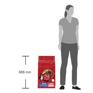 Purina ONE | Dog food | Medium&Maxi | Adult | Beef&rice 