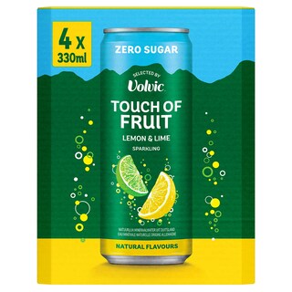 Volvic | Touch of Fruit | Citroen limoen 4 x 33 cl