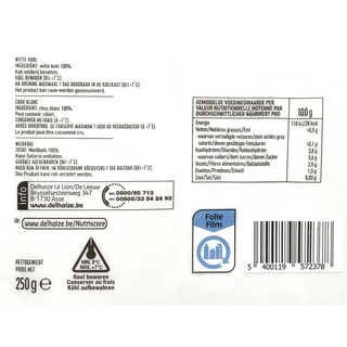 Delhaize | Gesneden | Witte kool 