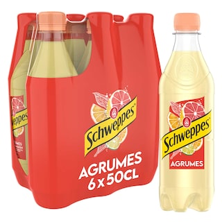 Schweppes | Agrumes | rPET 6 x 50 cl