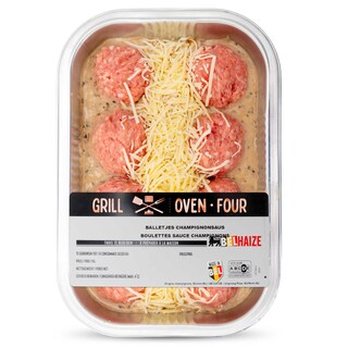 Delhaize | Boulettes | Sauce Champignons 