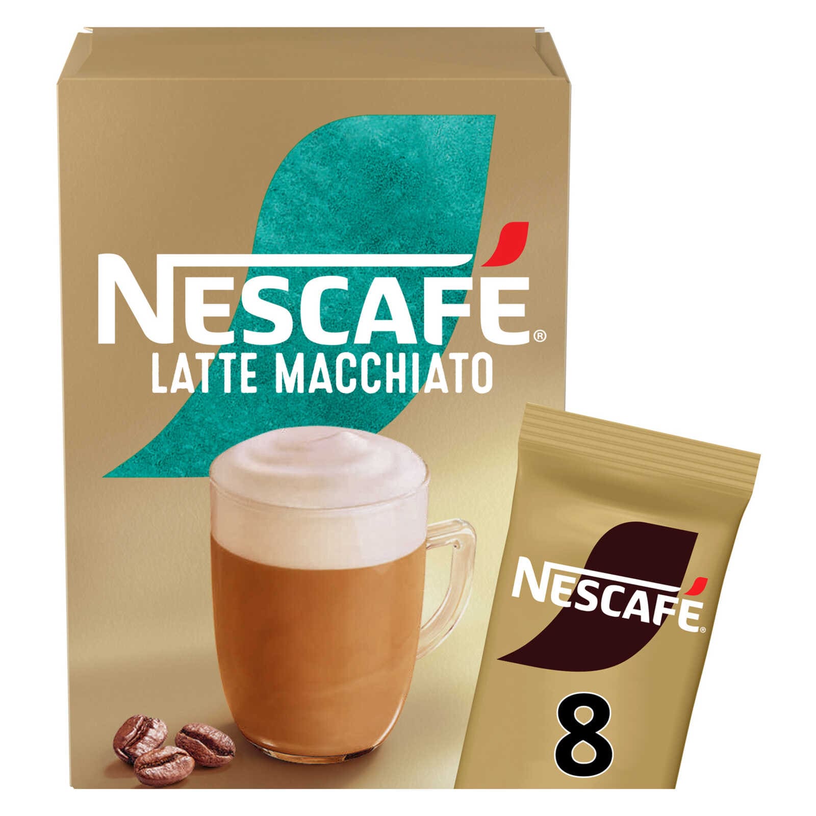 Nescafé Latte | Oploskoffie | 8 sticks