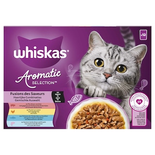 Whiskas | Kattenvoeding | Saus | Fusion| Zeevruchten 