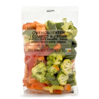 Delhaize | Ovengroenten | Zoete aardappel | Broccoli 600 gr