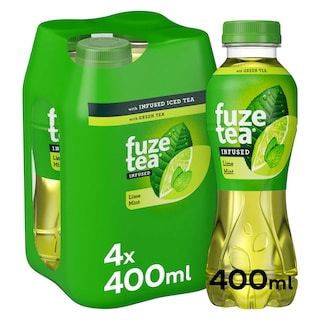 Fuze Tea | Green Tea | Groene thee | Lime Mint | PET 4 x 40 cl
