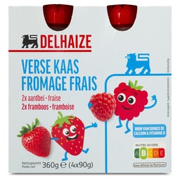 Delhaize | Verse kaas | Aardbei-framboos 