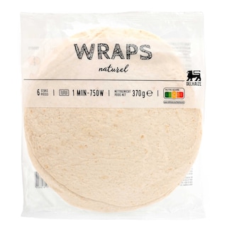 Delhaize | Wraps | 6pc | Tarwebloem 