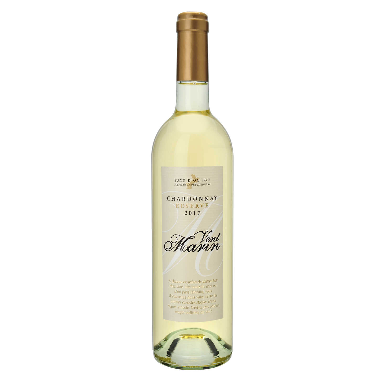 France - Frankrijk | Oc IGP | Vent Marin Chardonnay Reserve Blanc 