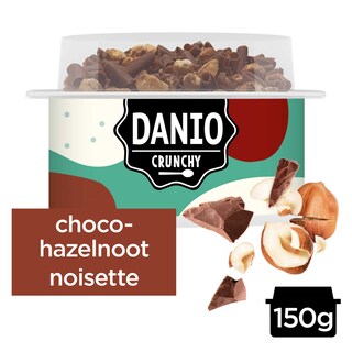 Danio | Crunchy | Verse Kaas Specialiteit | Chocolade-Hazeln. 
