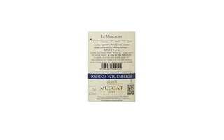 France - Frankrijk | Alsace - Muscat | Schlumberger Muscat Les Princes Abbés 15 Wit 