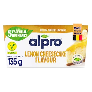 Alpro | Dessert Moments | Dessert / citroen / cheesecake 