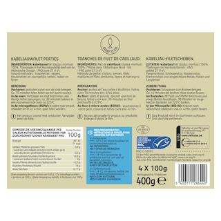 Delhaize | Cabillaud du Pacifique | Sans 