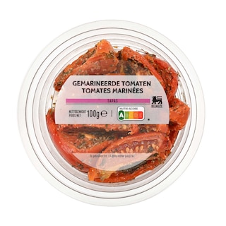 Delhaize | Gemarineerde | tomaten 100G 