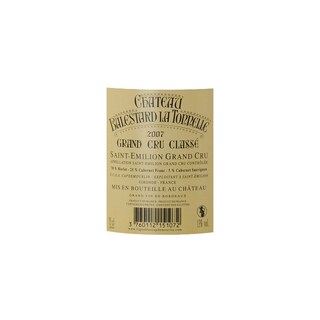 FR BORDEAUX SAINT EMILION | Château Balestard la Tonnelle 2007 