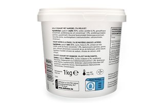Delhaize | Yoghurt | Vol | Aardbei 