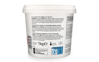 Delhaize | Yoghurt | Vol | Aardbei 1 kg