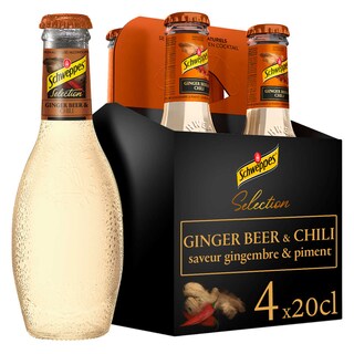 Schweppes | 4x20cl |Ginger beer & chili 