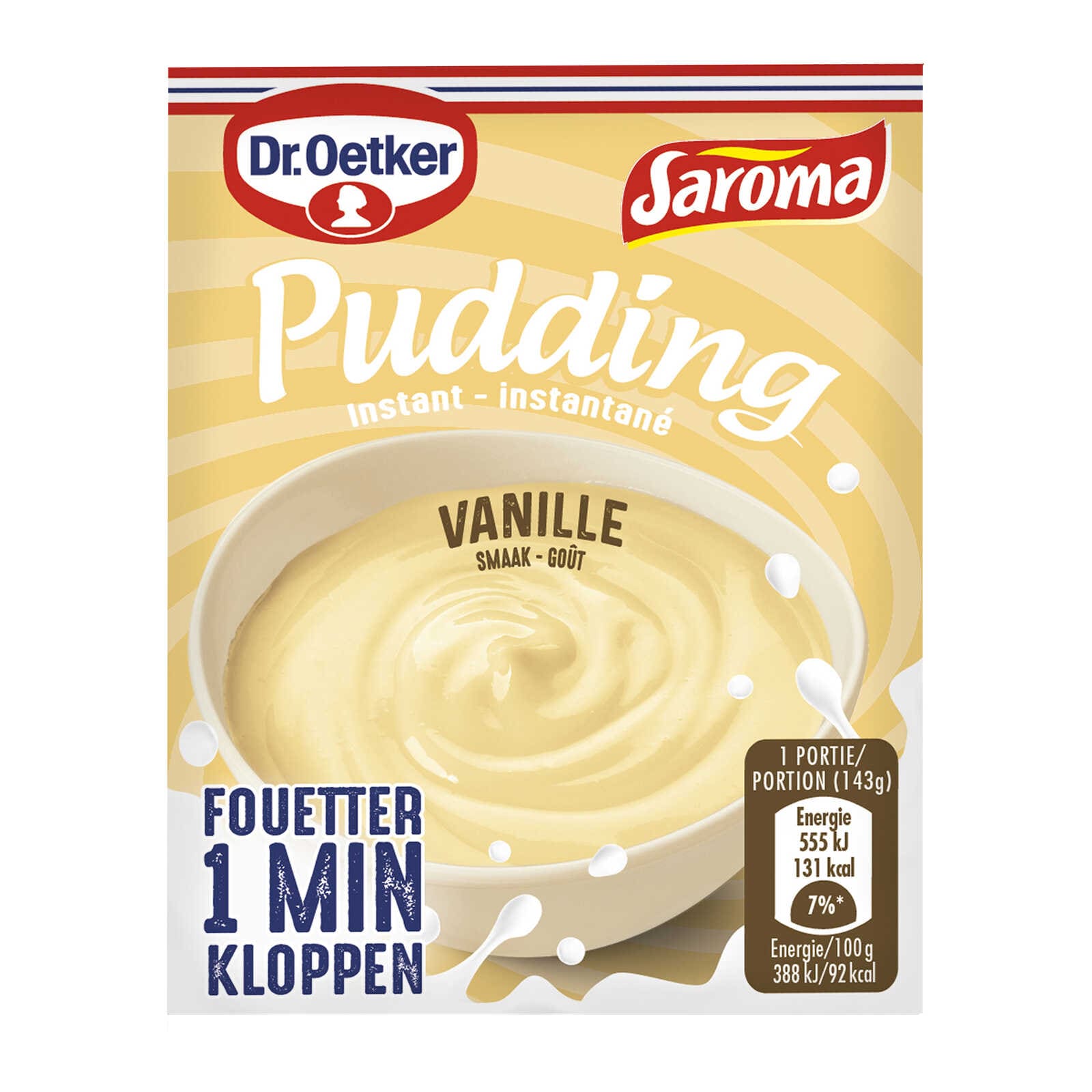Dr. oetker Pudding | Vanille | Zonder koken