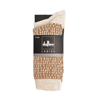 duParc | Damessokken | beige | ovaal | 39/42 