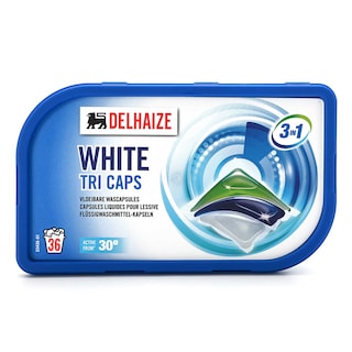 Delhaize | Capsules liquides pour lessive | Blanc 