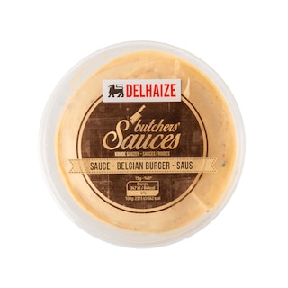 Delhaize | Sauce | Butcher | Belgian Burger 