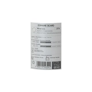 France - Frankrijk | Midi - Minervois AC | Domaine Sicard Rouge 