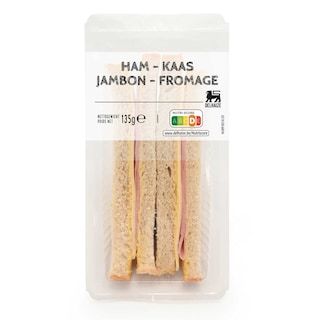 Delhaize | Triangle | Ham en kaas 