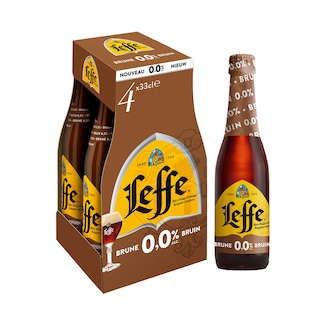 Leffe | Abdijbier | Bruin | Alcoholvrij | 0% |Fles 