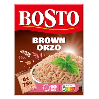 Bosto | Rijst | Orzo | Bruin | Kookbuiltje 
