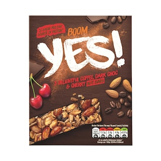 Nestlé | Yes! | Reep | Koffie | Kers | Pure chocolade 