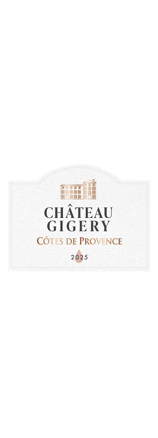 Les Grand Chais de France | Château gigery | Rosé 75 cl