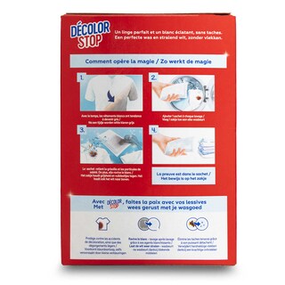 Eau Ecarlate | Blanc intense | Détachant | 3 en 1 12 pc