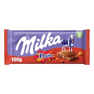 Milka | Chocolat  | Chocolat Au Lait | Daim 