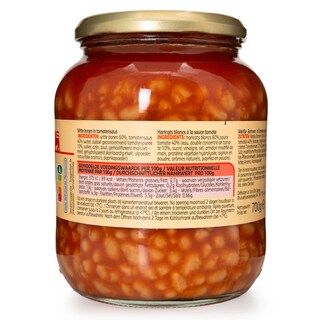 Delhaize | Haricots | Blancs | Sauce tomate 